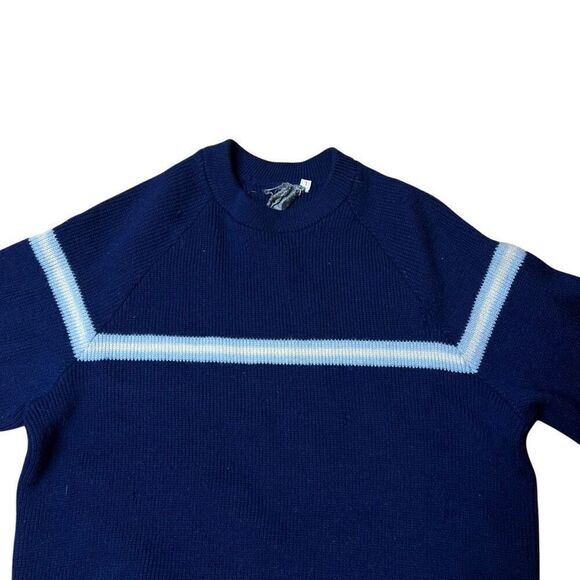 American Vintage 50s 60s Wool Sweater Small - Picture 2 of 6